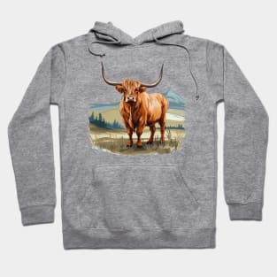 Highland Bull Hoodie